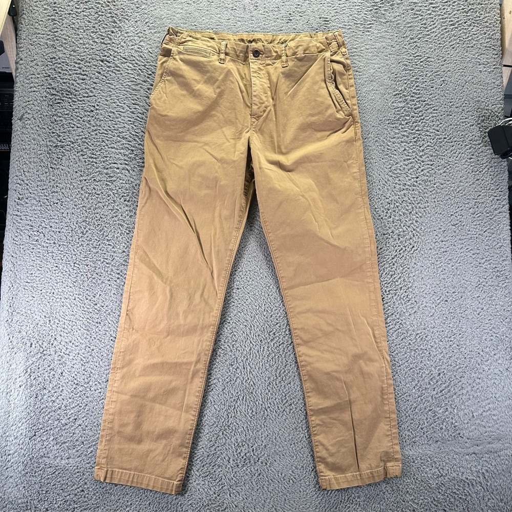 American Eagle Outfitters Next Level Flex Pant Mens 36x33 Brown Khakis Straight